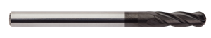 M.A. Ford TuffCut® GX 4 Flute Ball Nose End Mill, Standard Length, GemX Coated