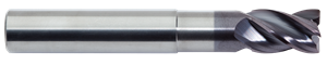 M.A. Ford TuffCut® XR 4 Flute End Mill, Neck Relief