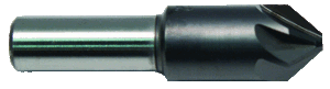 M.A. Ford High-Speed Steel (HSS) Chatterless 6 Flute Countersink, ALtima® Blazed Coated
