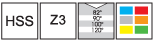M.A.Ford®                                          3 Flute HSS Micro-Stop Countersink                                                                   3/8x100°x1/4-28 shk                                                                                  attributes