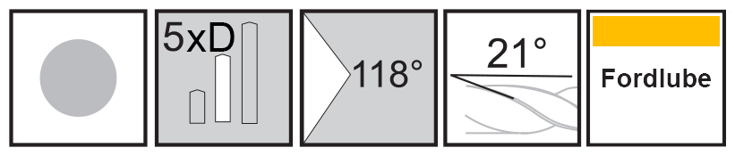 M.A.Ford®                                          Twister® GP 5X Drill                                                                                 9/32x2-1/8x3-1/2 Fordlube                                                                            attributes