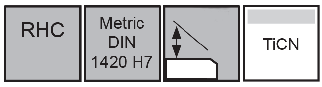 M.A.Ford®                                          TrueSize® St Fl Reamer M.A.FORDMAX®                                                                  .1940x1x3 4 FL RHC TiCN Coated                                                                       attributes