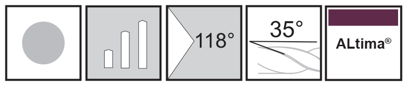 M.A.Ford®                                          Twister® GP 5X Drill Straight Shank                                                                  1.95mmx16x38 ALtima®                                                                                 attributes