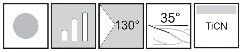 M.A.Ford®                                          Twister® GP Circuit Board Drill                                                                      #72x.320x1-1/2x1/8Shk TiCN                                                                           attributes