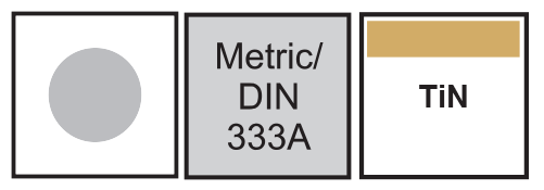 M.A.Ford®                                          Carbide Center Drill                                                                                 1mmx31.5 TiN DIN 333A                                                                                attributes