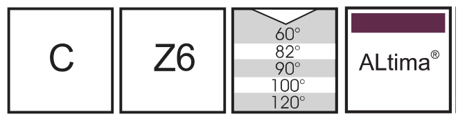 M.A.Ford®                                          Carbide 6 Flute Countersink                                                                          1/2x82° ALtima®                                                                                      attributes